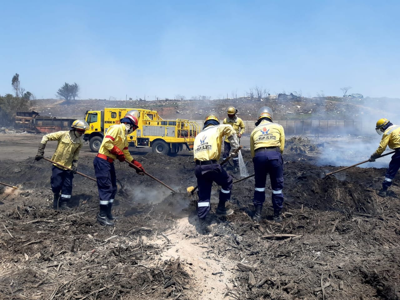 FIRE ALERT: Roodepoort’s Streubens Valley landfill fire – Working on Fire